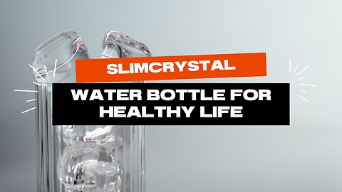 SlimCrystal Water Bottle: The Stylish Secret to Healthy Hydration and Weight Loss