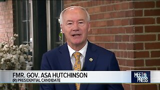 Asa Hutchinson Claims Trump Is Leading In Polls Because He Played A Victim
