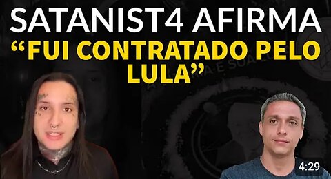 in Brazil another scandal - Satanist who supported LULA says he was hired by the thief's team