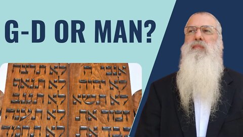 Parshat Pinchas G-d or man?