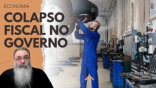 PIB, mais uma vez, VEM PIOR que o ESPERADO, mas o PIOR de TUDO é o COLAPSO FISCAL: ECONOMIA vai MAL