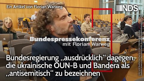 Bundesregierung ausdrücklich dagegen, ukrainische OUN-B und Bandera als antisemitisch zu bezeichnen