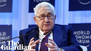 Henry Kissinger speaks at the World Economic Forum – watch live