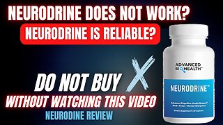 NEURODRINE REVIEW SUPPLEMENT | Neurodrine Reviews | Neurodrine is reliable?
