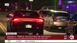 Deadly triple shooting in Detroit