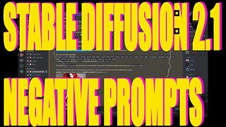 Stable Diffusion 2.0 IS BETTER! V 2.1 - Negative Prompts