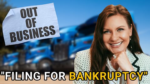 Woman Owned Trucking Company Goes Bankrupt! | Breaking News!