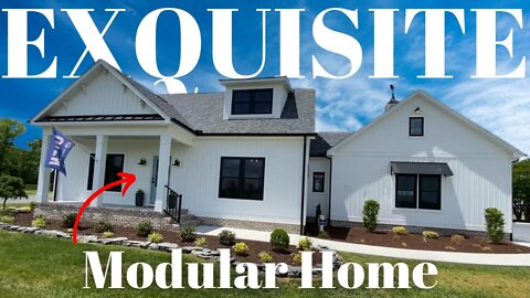 THIS IS THE ONE! An EXQUISITE MODULAR HOME that Everyone has been waiting for | Modern Farmhouse