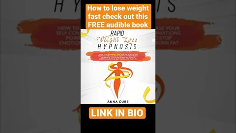 How to lose weight fast check out this FREE audible book #shorts