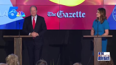 Gov. Jared Polis and Heidi Ganahl: 2022 Colorado Gubernatorial Debate