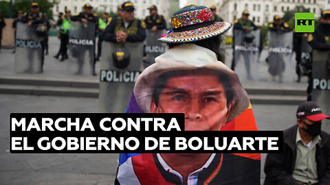 Partidos políticos se unen a la marcha contra el Gobierno de Boluarte en Perú