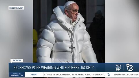 Fact or Fiction: Pope Francis seen sporting white puffer jacket?