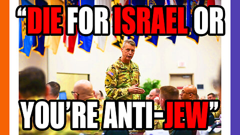 General Guilt Trips Troops To Fight For Israel