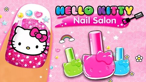 Hello Kitty Nail Selon - Budge Studio - Magical Pedicure - Fun Game for Kids