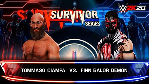 NXT Vs WWE - WWE Survivor Series (2020) - Tommaso Ciampa Vs Finn Bálor Demon - WWE 2K20 - PC 1080p