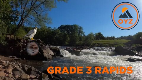 Canoeing from Lazonby to Armathwaite - GRADE 3 RAPIDS