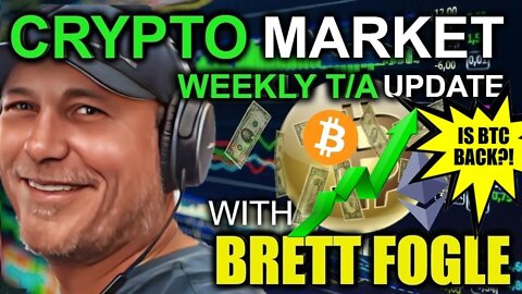 BITCOIN IS BACK?!? BTC SMASHES 21K....WHAT'S NEXT? WEEKLY TA W/ BRETT FOGLE