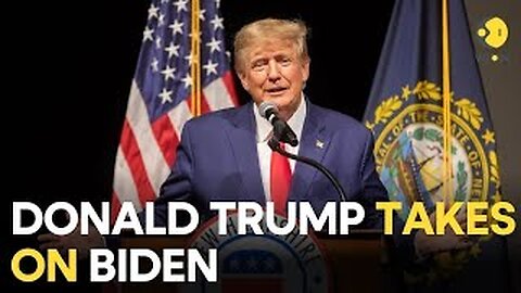 Donald Trump Live: Donald Trump lashes out at Joe Biden in New Hampshire | US News Live | WION Live