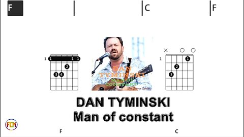 DAN TYMINSKI Man of constant - (Chords & Lyrics like a Karaoke) HD