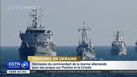 Démission du commandant de la marine allemande pour ses propos sur Poutine et la Crimée