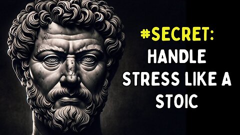 SECRET Way to Handle Stress Like a STOIC Stoicism