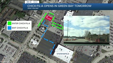 Ashwaubenon Public Safety prepares for flood of traffic ahead of Chick-fil-A grand opening