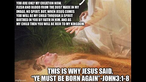 BORN AGAIN- IS IT A LITERAL SPIRIT BIRTHED IN US? OR JUST A NEW WAY OF THINKING? John3:1-8