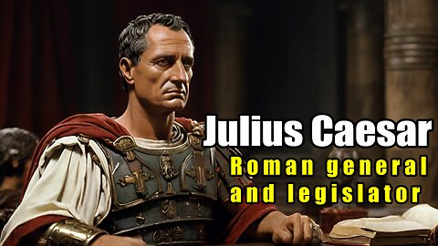 Julius Caesar - Roman general and legislator (100 - 44 B.C.)