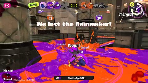 I played against putz12 in Splatoon 3 Rainmaker (and won!)