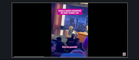 KAMALA DISRUPTED ON JIMMY KIMMEL LIVE!