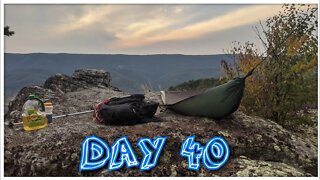 Hiking north fork mountain | walking across america day 40
