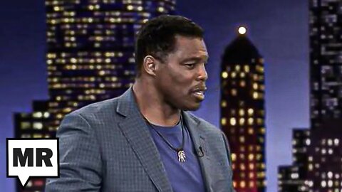 Herschel Walker Pretends To Be Mad At Trump