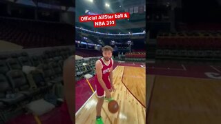 Shooting NBA 3 With ALLSTAR BALL!🔥