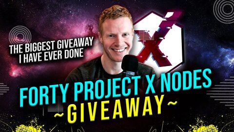 Giving away 40 Project X Nodes! AMA with Skippy and Dicaprio about the future of Project X