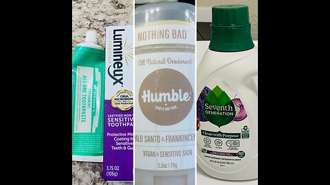 Find Out What Impact Commercial Toothpaste, Deodorant & Laundry detergent on Your Health.