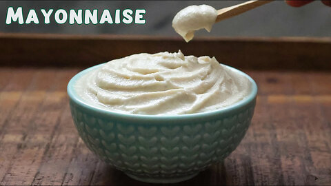 Best Vegan Mayonnaise Recipe! *Plant-Based* - Oil Free Mayonnaise with Cauliflower