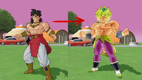 Broly - All Forms, Special Attacks and Costumes in DBZ Budokai Tenkaichi 4