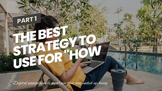 The Best Strategy To Use For "How to Sustain a Successful Digital Nomad Lifestyle"