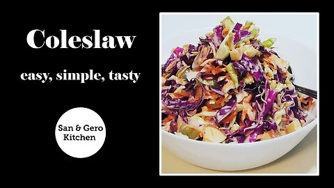 Delicious Coleslaw Recipe