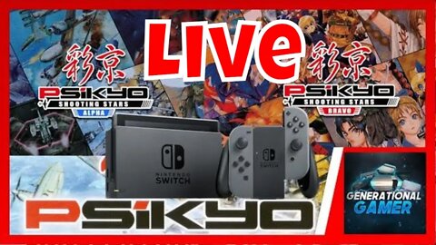 Psikyo Shooting Stars (Alpha and Bravo) on Nintendo Switch (Live)