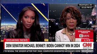 Rep. Maxine Waters Wigs Out During Live CNN Interview