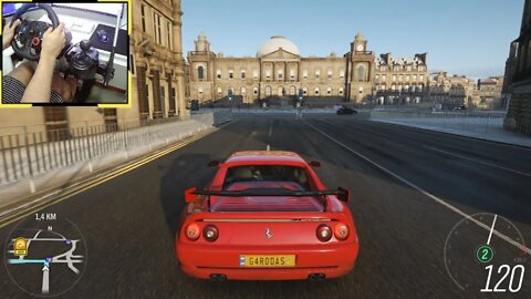 FERRARI F355 BERLINETTA Forza Horizon 4 gameplay Logitech g29