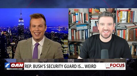 Cori Bush's Security Guard Might Be The Strangest Man On Earth | IN FOCUS