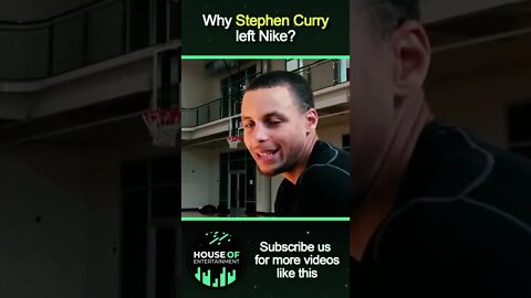 Why did Stephen Curry leave Nike #Short