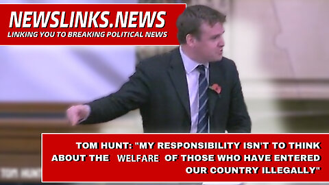 Tory MP Tom Hunt slams the handling of the current migrant crisis in the U.K.