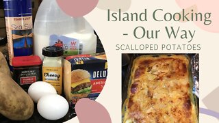Island Cooking - Scalloped Potatoes