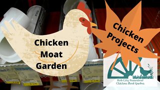 Chicken Projects and Chicken Moat Garden