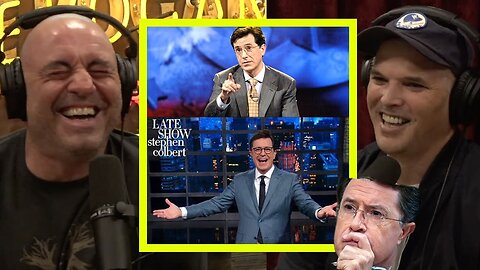 Joe Rogan: Why Did Steven Colbert Become A WOKE Mainstream Sellout Puppet, From A Genius Comic?!