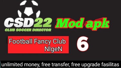 Club Soccer Director CSD22 Mod Apk | NlgeN 6 Football Fancy Club vs Southport