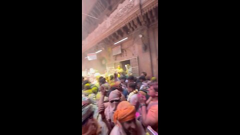 Holi Celebration In Mathura